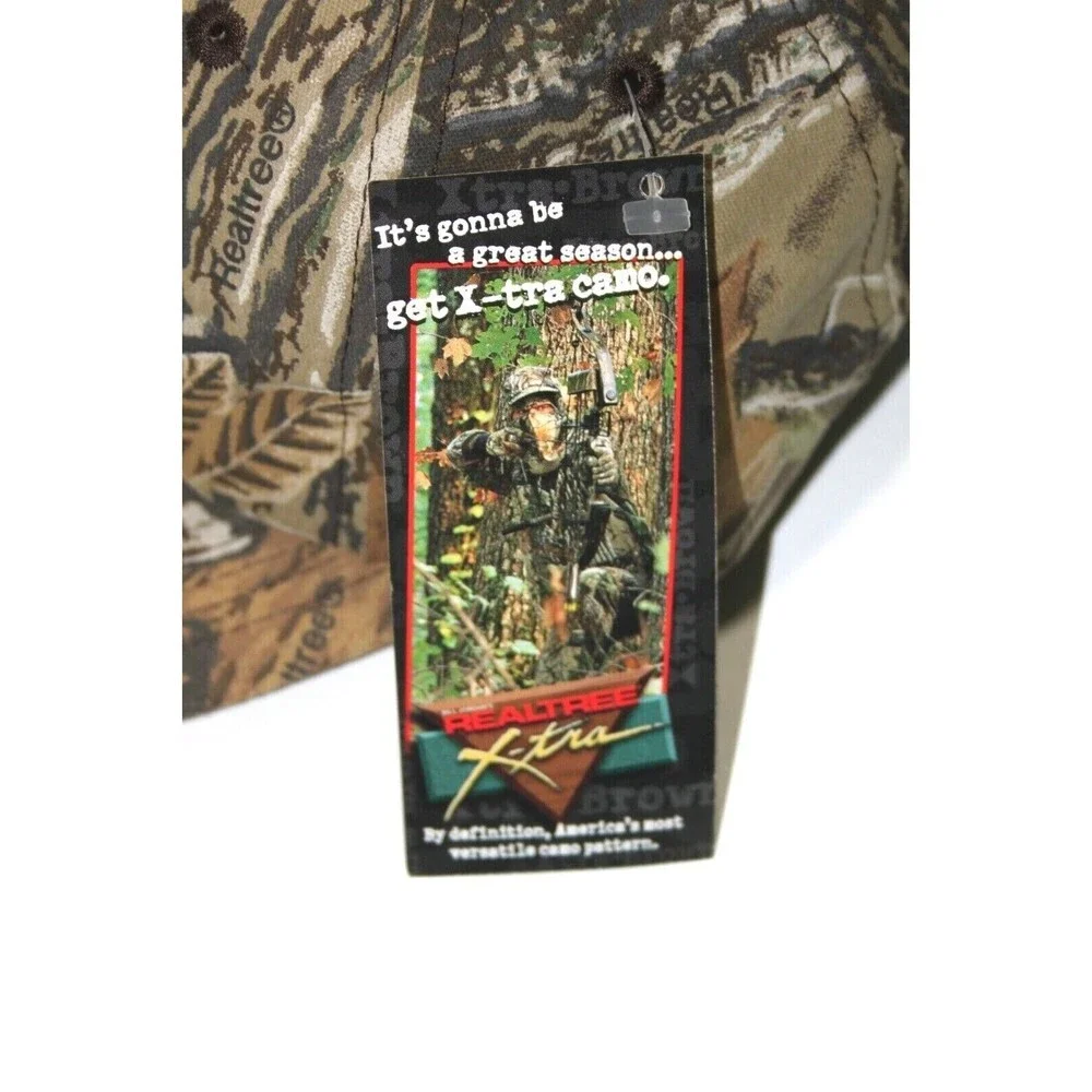 New Miller High Life Beer Leather Patch Realtree Camouflage Adjustable Hat Cap